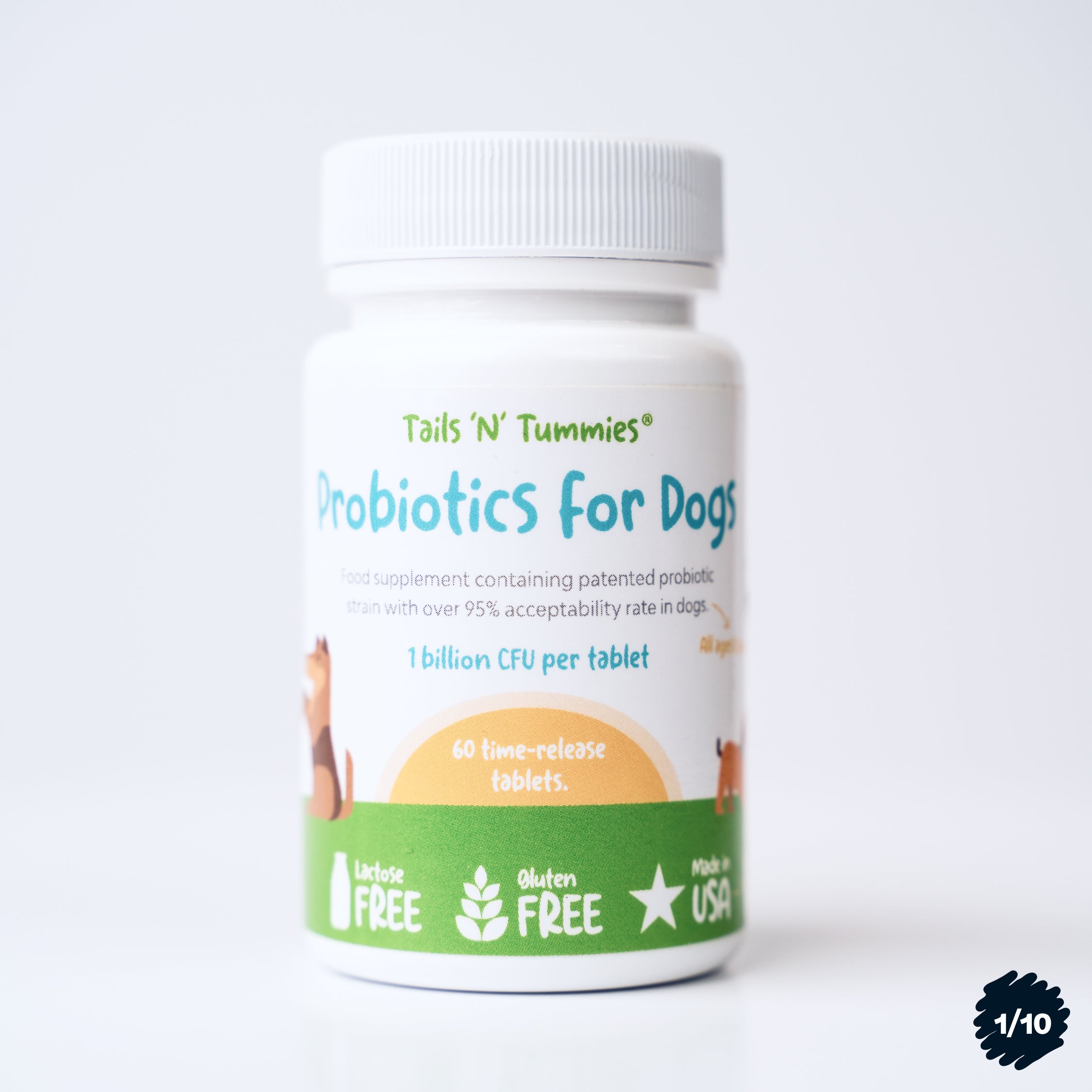 Probiotics for Dogs Ease Allergies Stop Diarrhea Upset Stomach Tails N Tummies