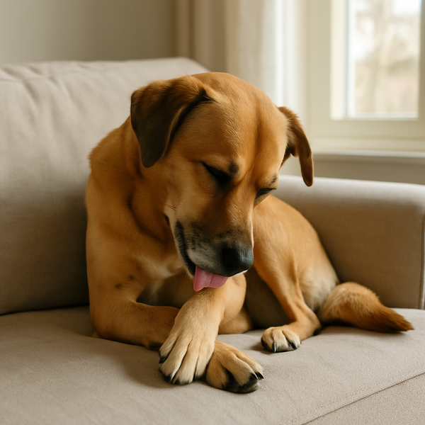 How Probiotics Help Dogs Stop Licking Their Paws